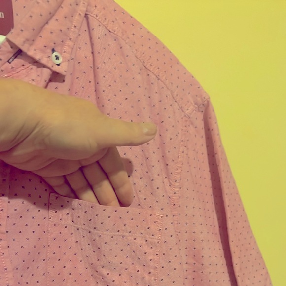 L Report Collection Men Casual Linen Shirt Short Sleeve Button Down Summer Beach - Picture 14 of 17